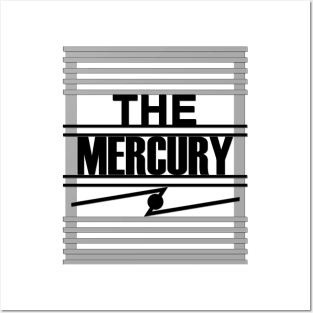 The Mercury Streamliner Train Drumhead Posters and Art